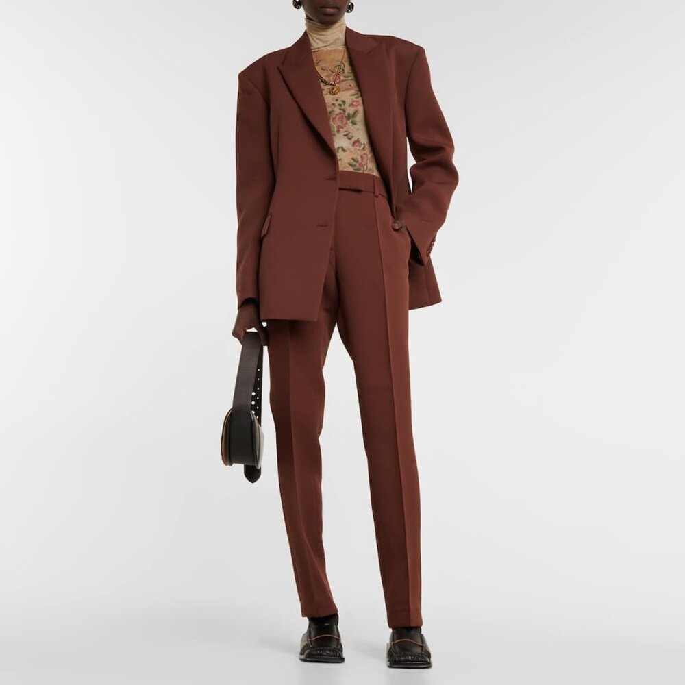 Acne Studios Suiting Pant in Cognac Brown size 32